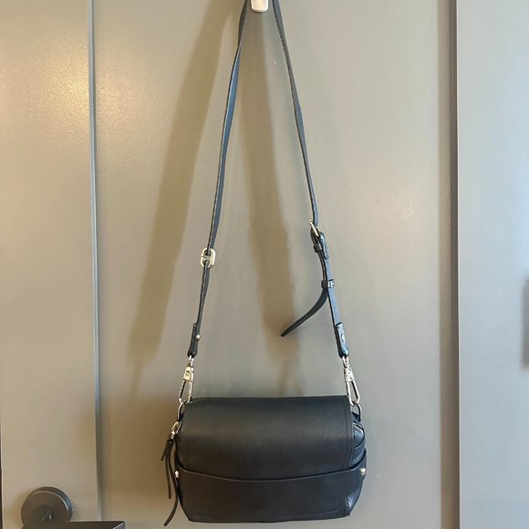 3.1 Phillip Lim Bianca Small Flap Crossbody Bag, Black - Picture 4 of 10